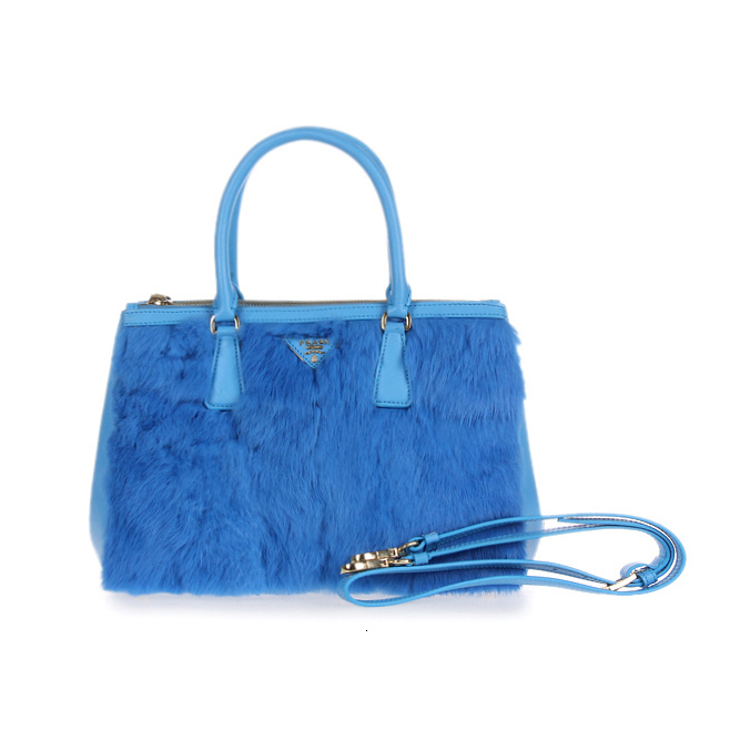 Prada Cony Hair Tote Bag 2274 in RoyalBlue