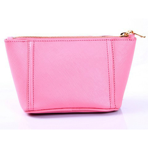 Prada Saffiano Leather Clutch 1N1745 in cherry pink