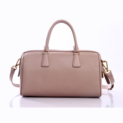 Prada Saffiano Leather Handbag BL0796 in Light Pink