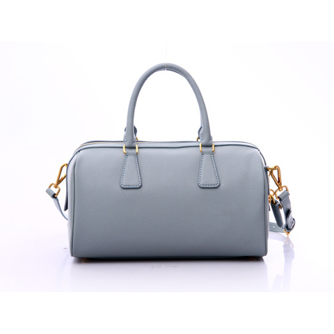 Prada Saffiano Leather Handbag BL0796 in Light blue