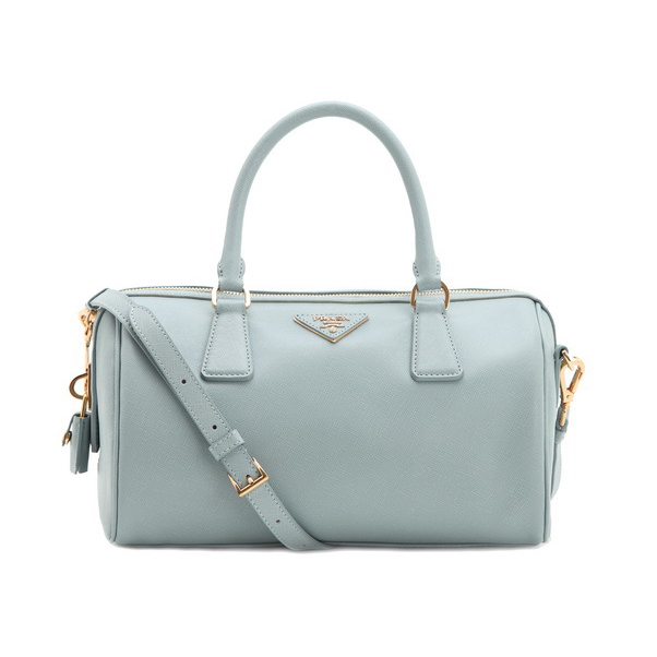 Prada Saffiano Leather Handbag BL0797 in Lake blue