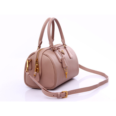 Prada Saffiano Leather Handbag BL0797 in Light Pink