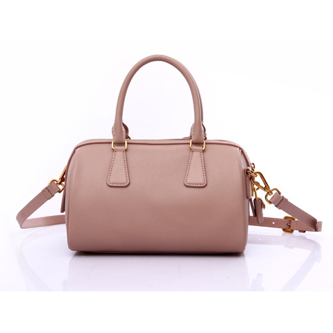 Prada Saffiano Leather Handbag BL0797 in Light Pink