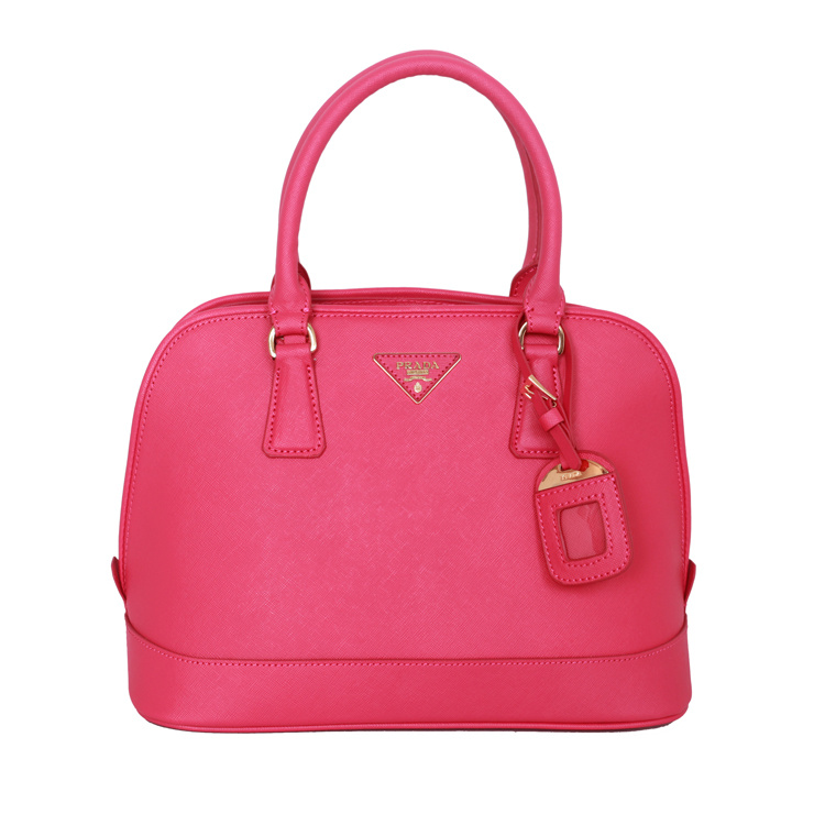 Prada Saffiano Leather Tote Handbag BN2558 in Rose