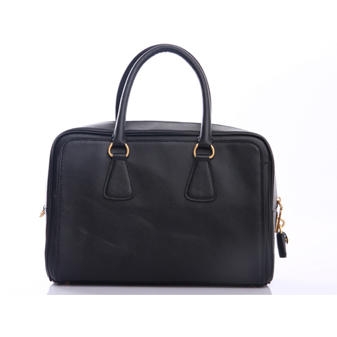 Prada Top Handle BR0804 Handbag in Black