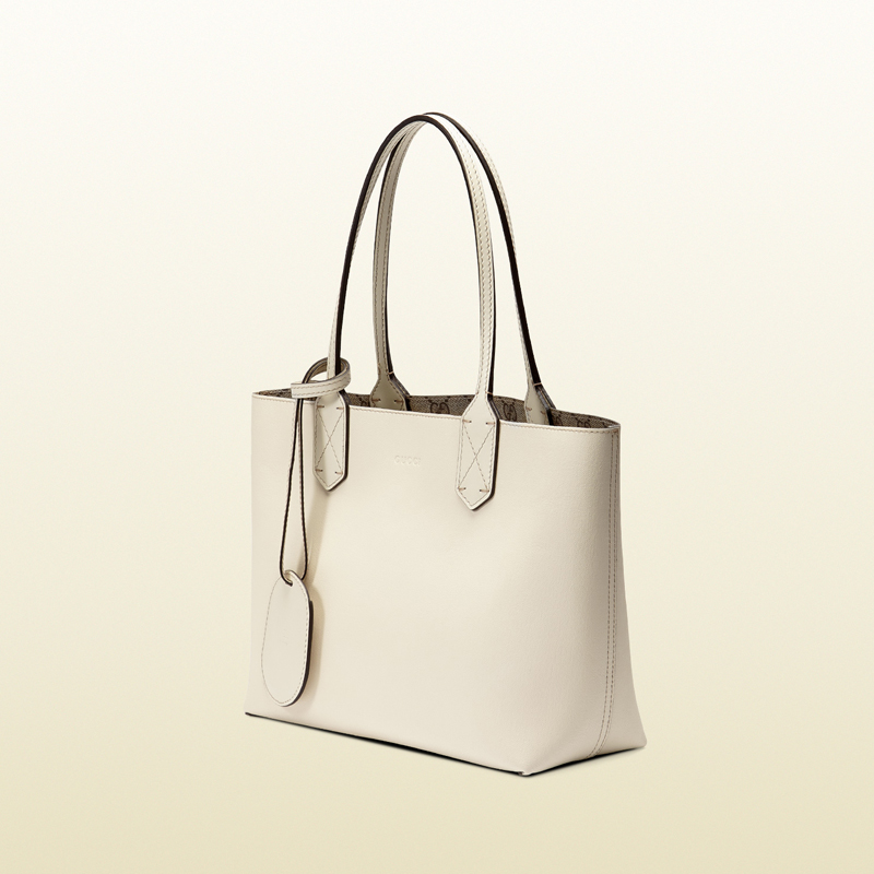 Reversible GG leather tote