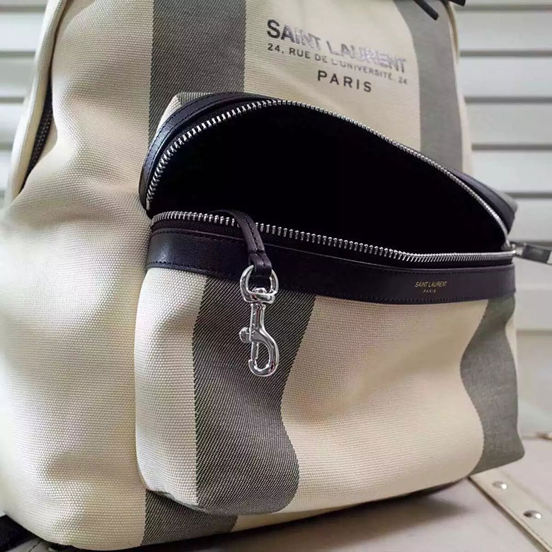 SAINT LAURENT BACKPACK IN Canvas