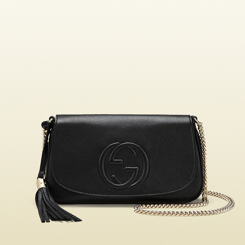 Soho leather shoulder bag