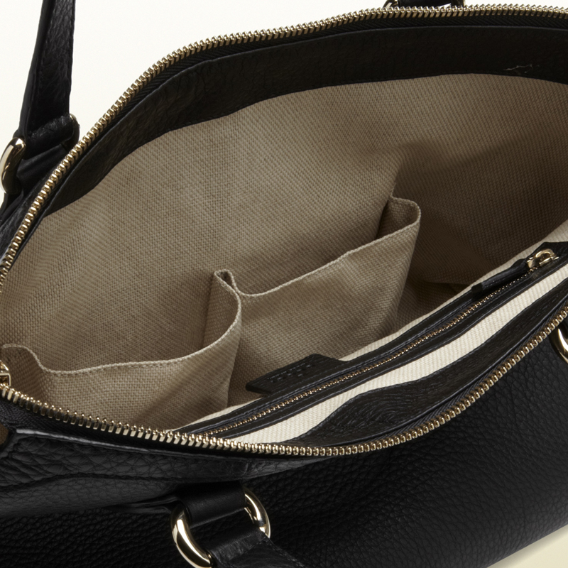 Soho leather top handle bag