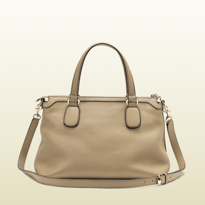 Soho leather top handle bag