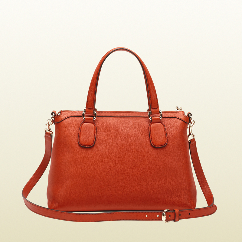 Soho leather top handle bag