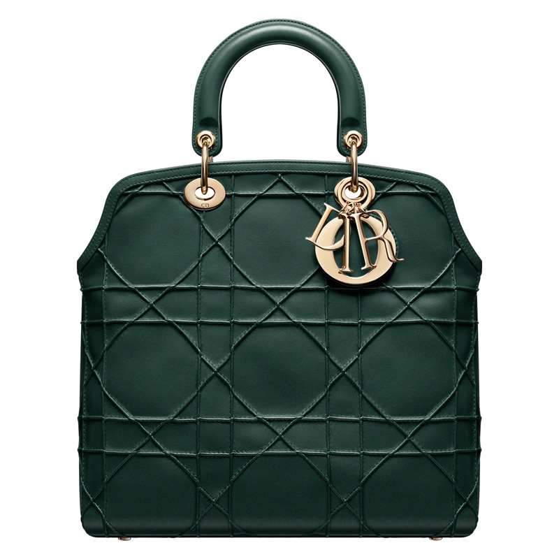 Vert Anglais leather Dior Granville bag