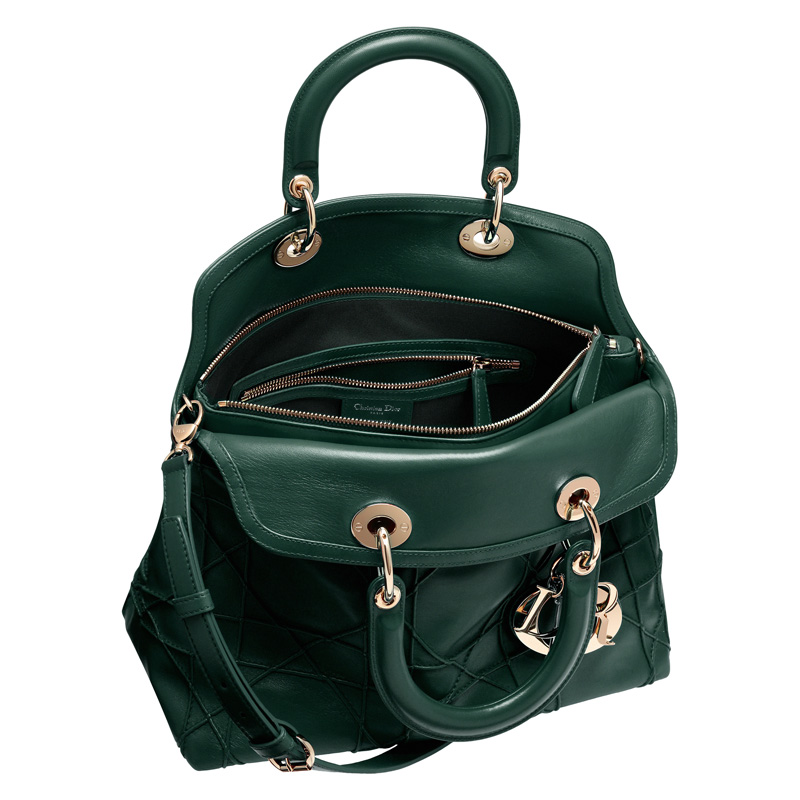 Vert Anglais leather Dior Granville bag