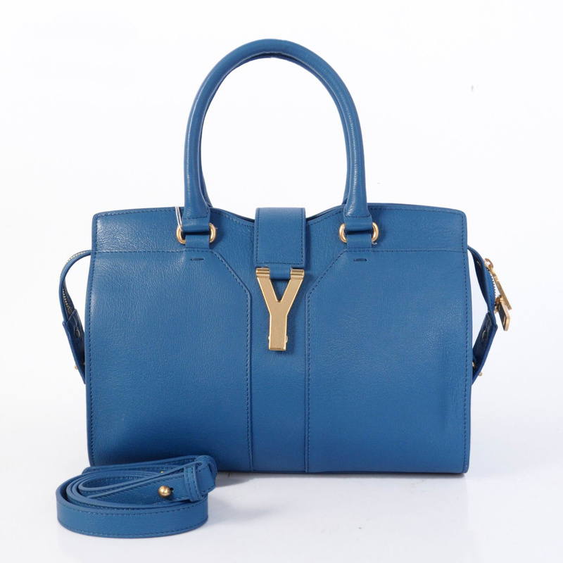 YSL Small Cabas Chyc Bag 8220 Blue