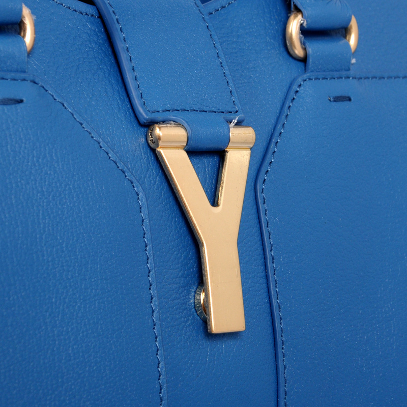 YSL Small Cabas Chyc Bag 8220 Blue