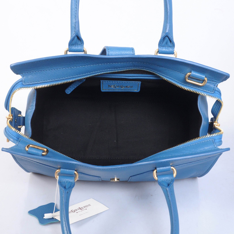 YSL Small Cabas Chyc Bag 8220 Blue