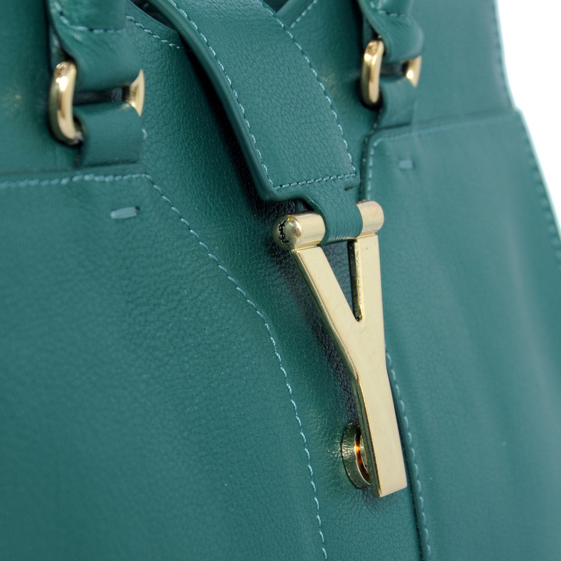 YSL Small Cabas Chyc Bag 8220 Green