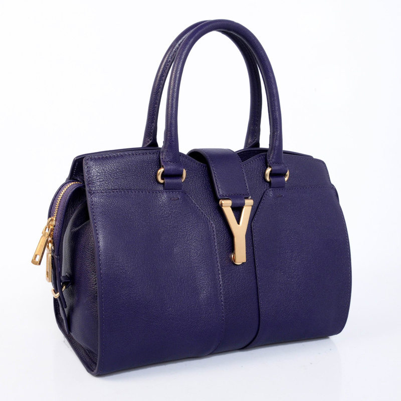 YSL Small Cabas Chyc Bag 8220 Purple