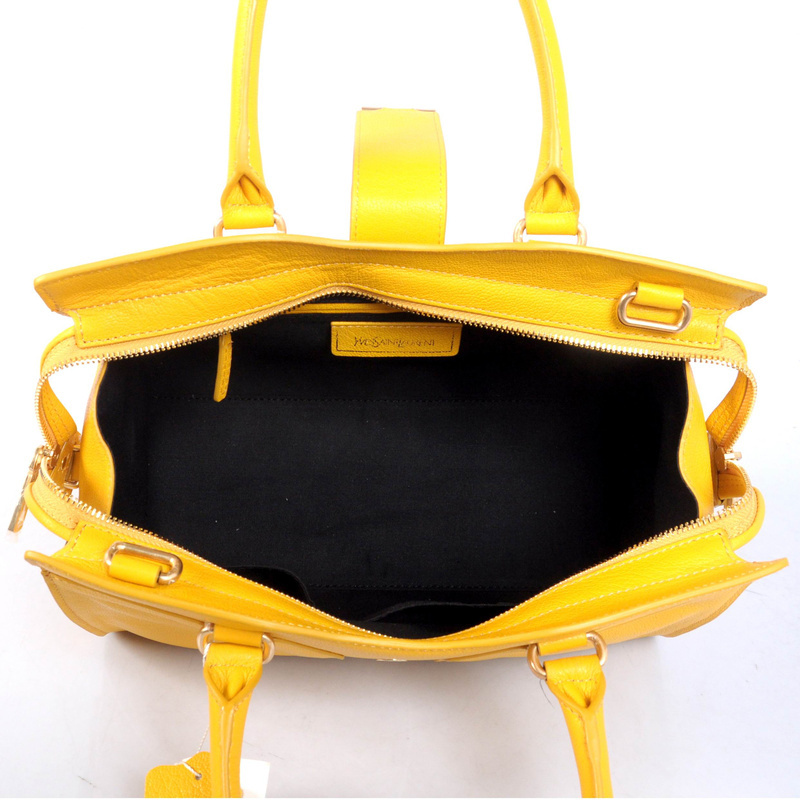 YSL Small Cabas Chyc Bag 8220 Yellow