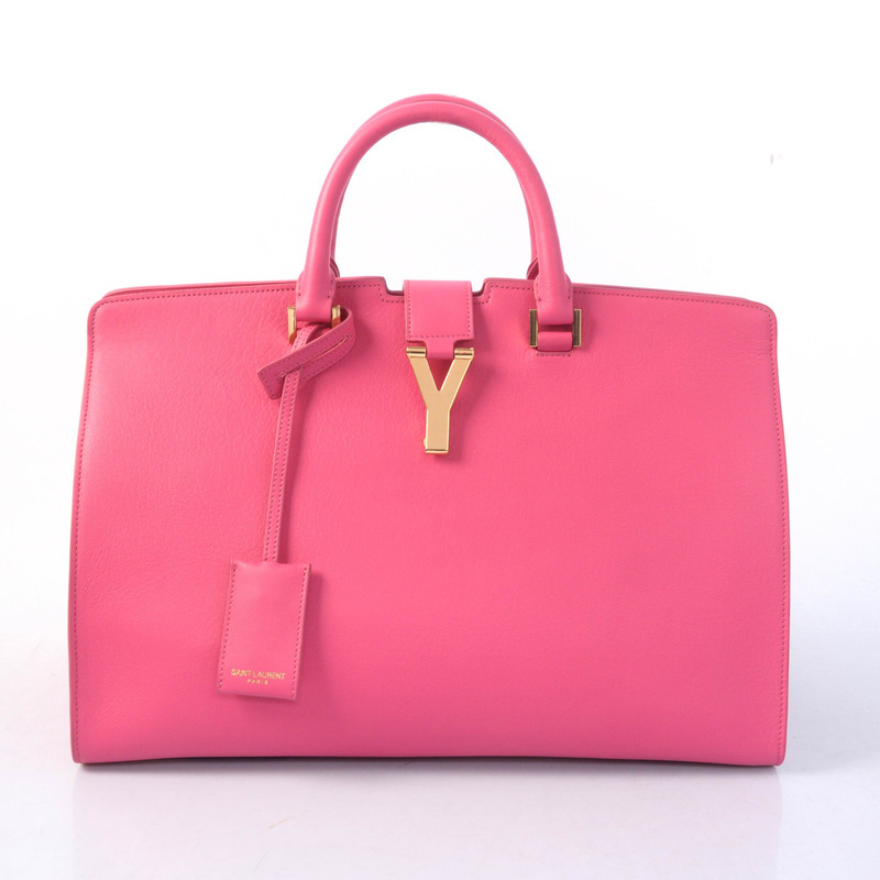 Yves Saint Laurent 2013 Medium Cabas Chyc Bag 8337 Rose