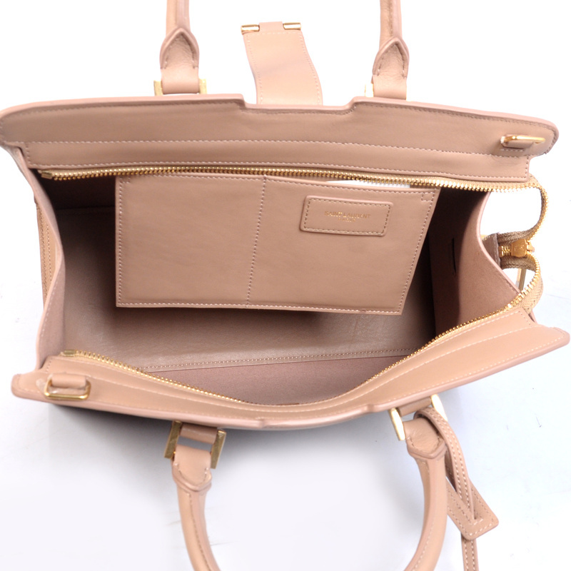 Yves Saint Laurent 2013 Small Clafskin Cabas Chyc Bag 8336 Camel