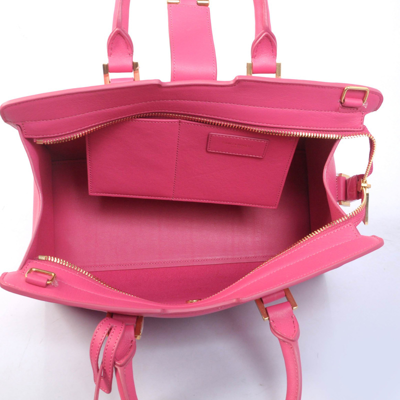 Yves Saint Laurent 2013 Small Clafskin Cabas Chyc Bag 8336 Rose