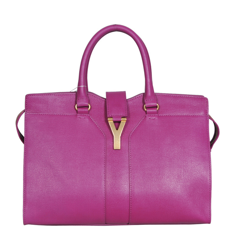 Yves Saint Laurent Cabas Chyc Bag Large 8222 Purple