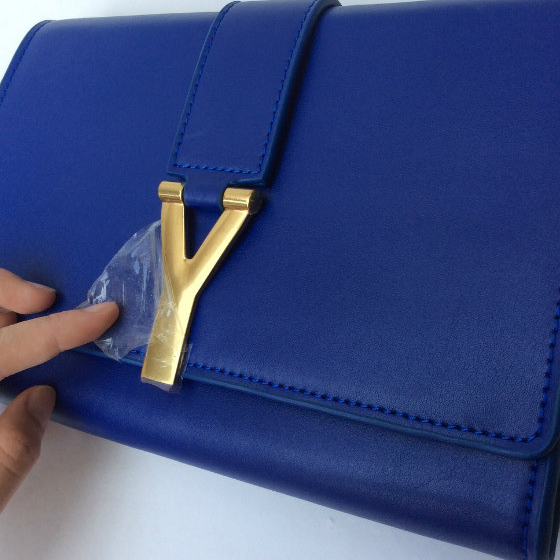 Yves Saint Laurent Classic Clutch 311213 Blue