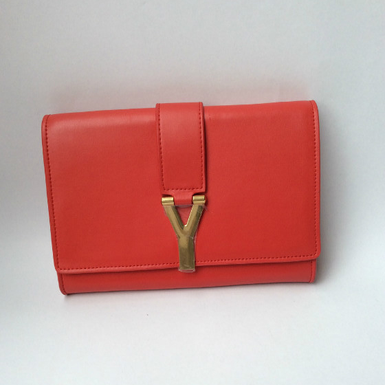 Yves Saint Laurent Classic Clutch 311213 Red