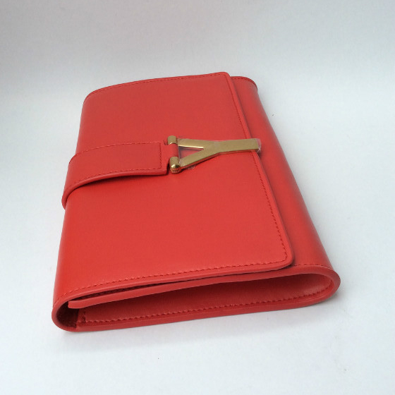 Yves Saint Laurent Classic Clutch 311213 Red