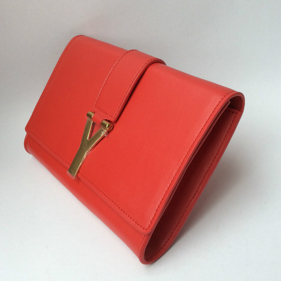 Yves Saint Laurent Classic Clutch 311213 Red