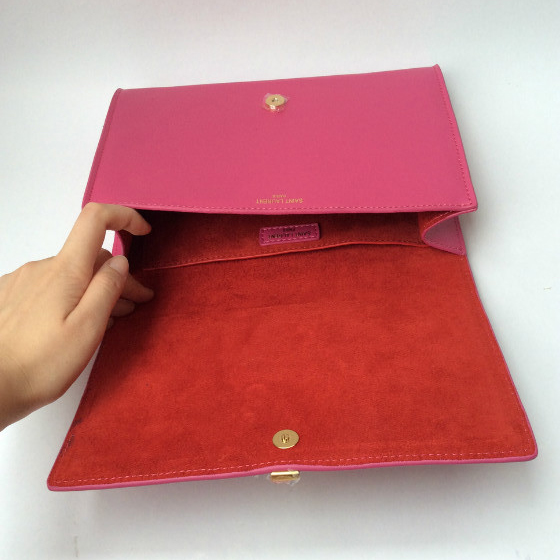 Yves Saint Laurent Classic Clutch 311213 Rose