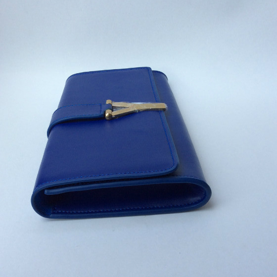 Yves Saint Laurent Classic Clutch 311214 Blue