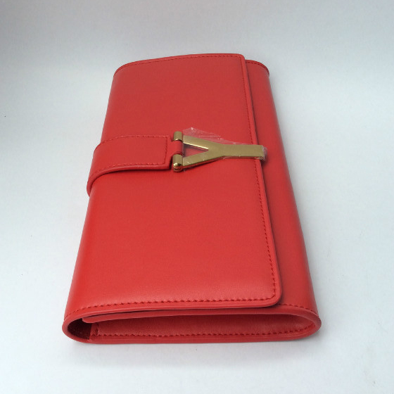 Yves Saint Laurent Classic Clutch 311214 Red