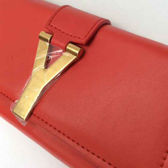 Yves Saint Laurent Classic Clutch 311215 Red