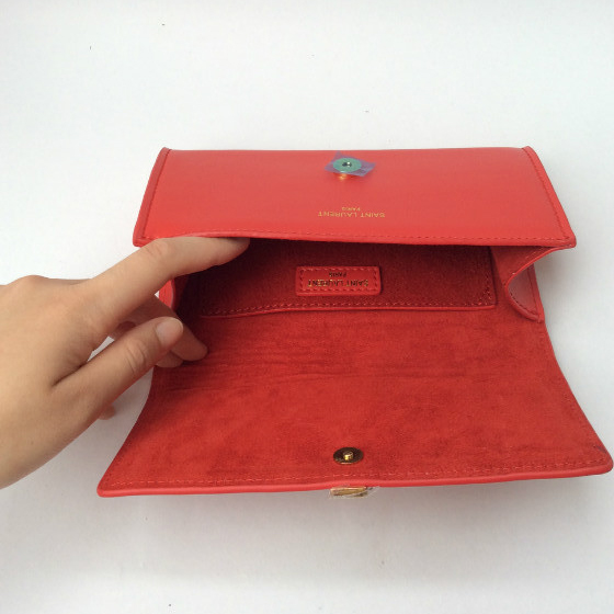 Yves Saint Laurent Classic Clutch 311215 Red