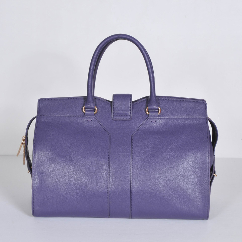 Yves Saint Laurent Medium Cabas Chyc Bag 8221 Purple