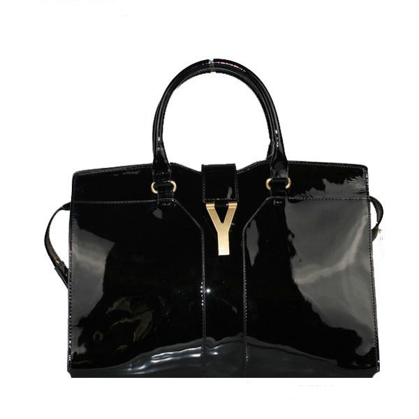 Yves Saint Laurent Medium Cabas Chyc Bag Y18359 Black