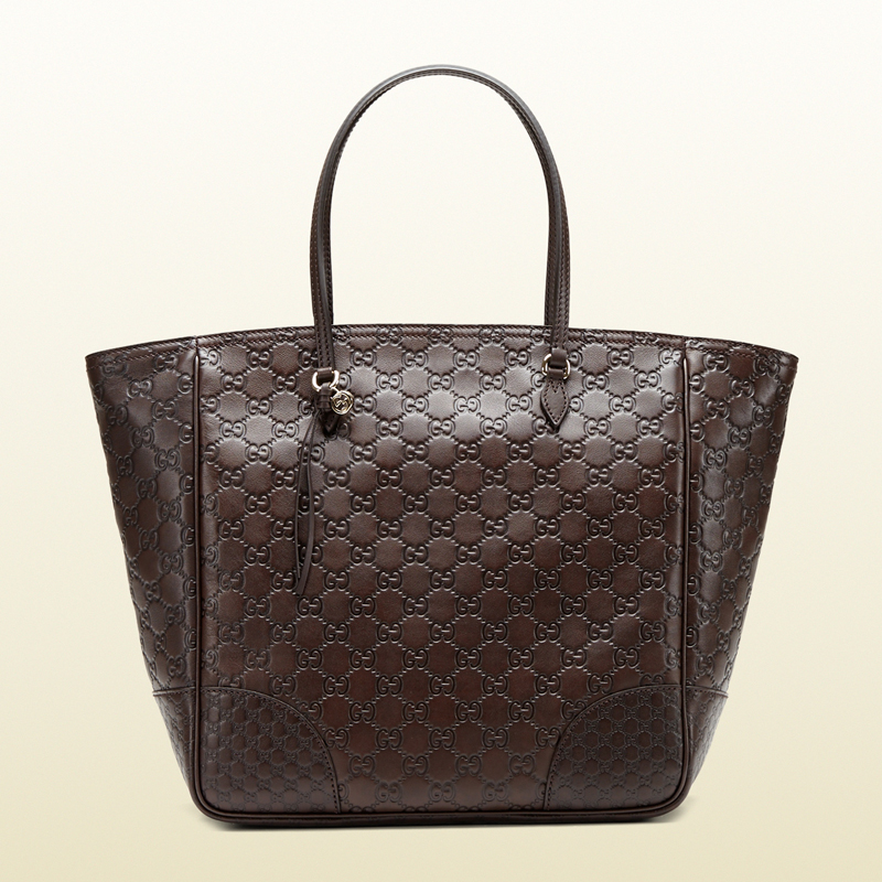 bree brown guccissima leather tote