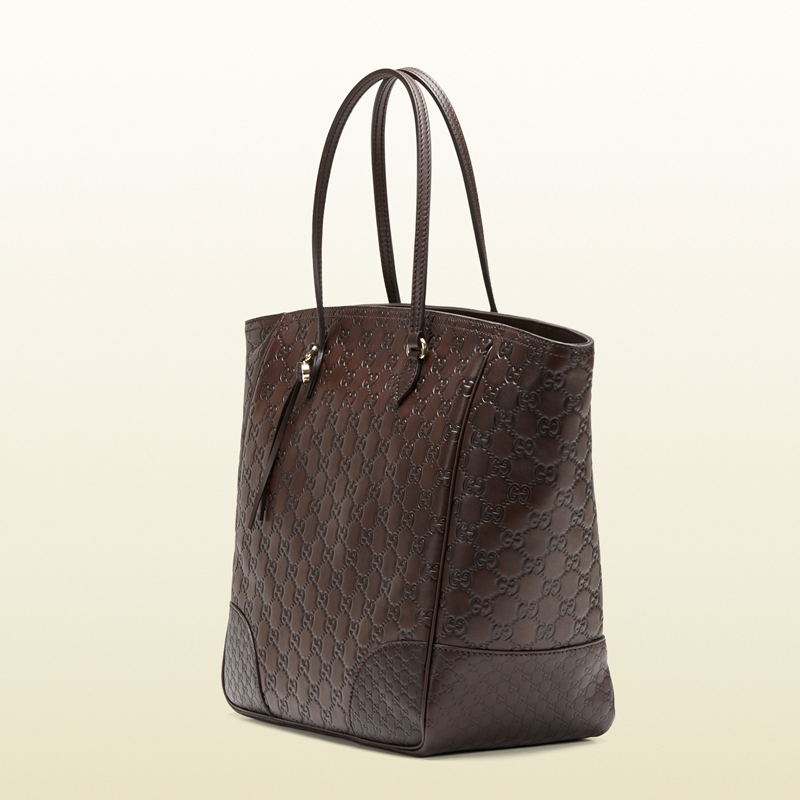 bree brown guccissima leather tote