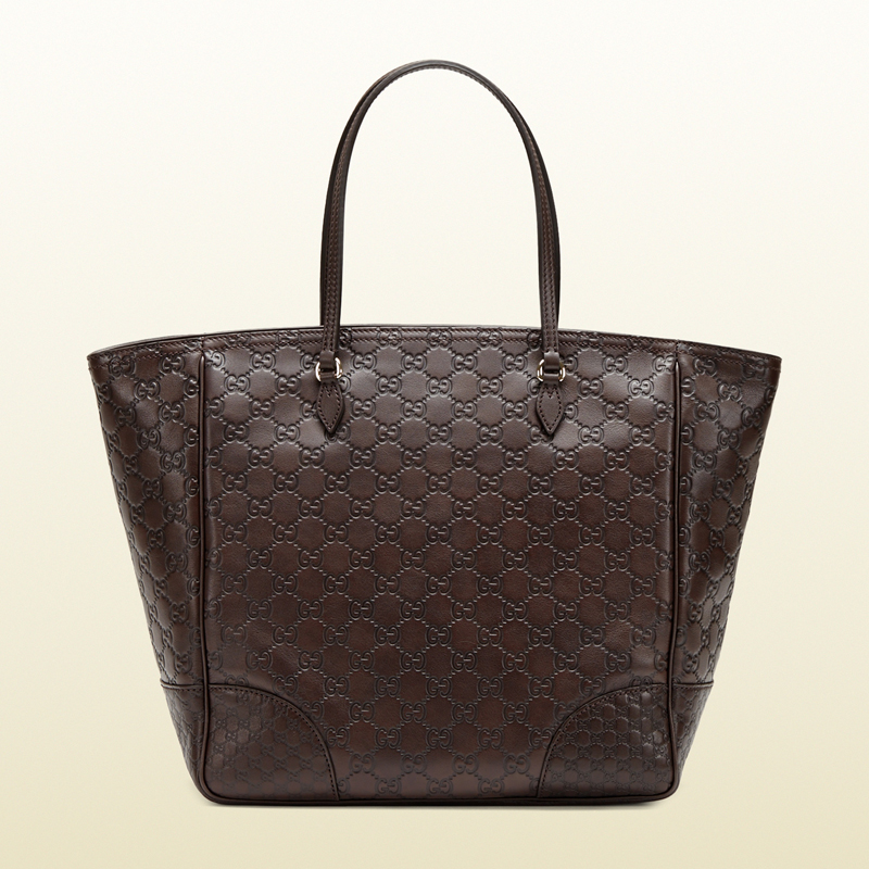 bree brown guccissima leather tote