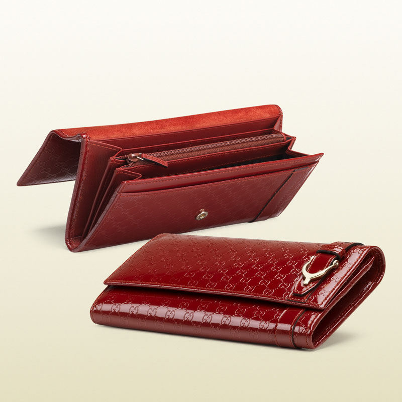 gucci nice microguccissima continental wallet