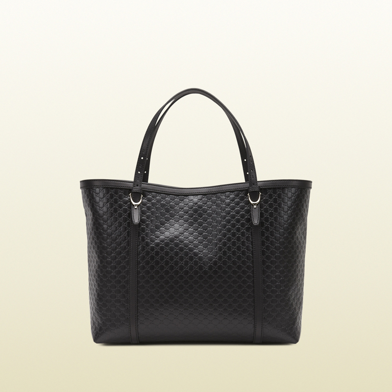 gucci nice microguccissima leather tote