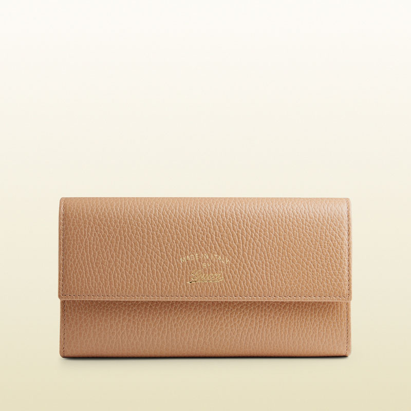 gucci swing leather continental wallet