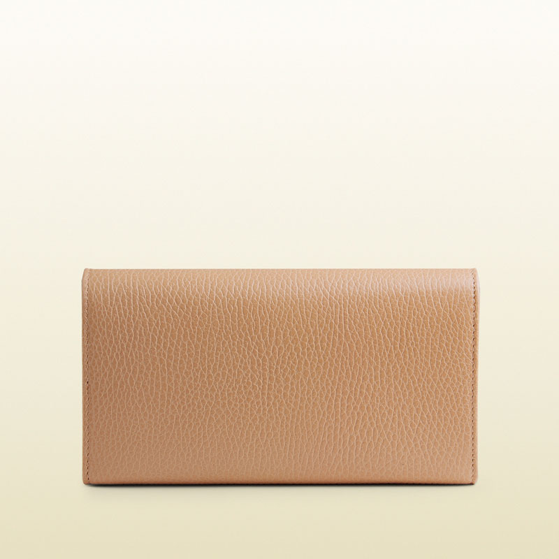 gucci swing leather continental wallet