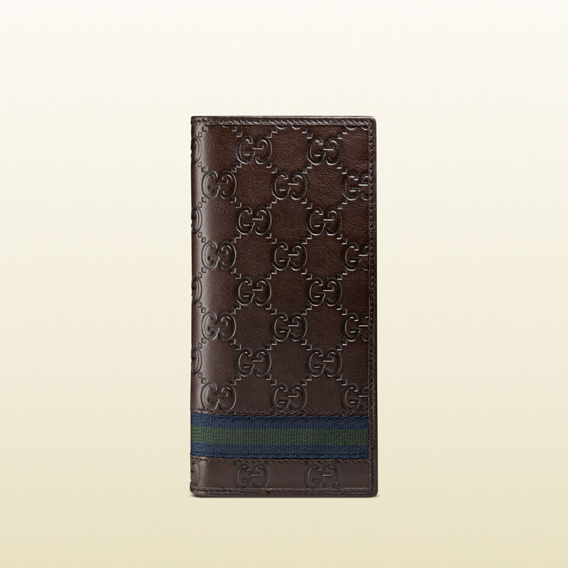 guccissima leather breast pocket wallet 314192 A0VBR 2064