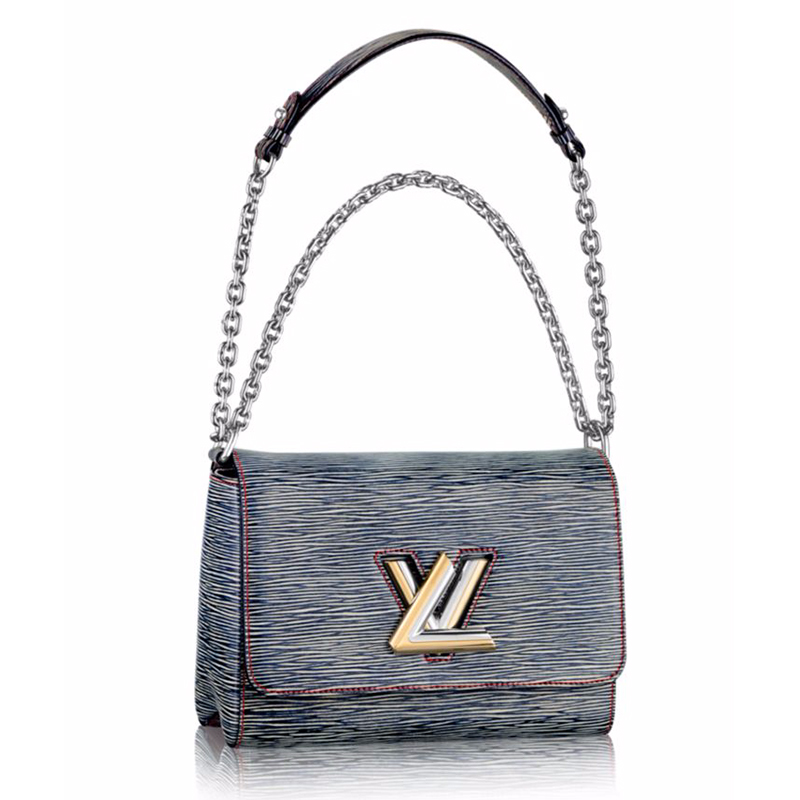 louis vuitton TWIST MM DENIM M50272