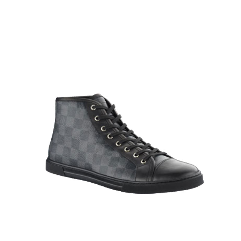 PUNCHY SNEAKER BOOT IN DAMIER CANVAS