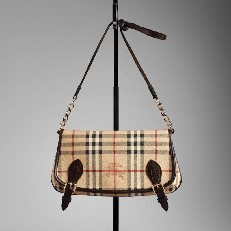 SMALL HAYMARKET CHECK CROSSBODY SLING BAG