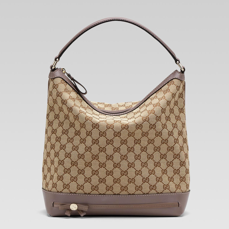 'mayfair' medium hobo with bow detail and interloc